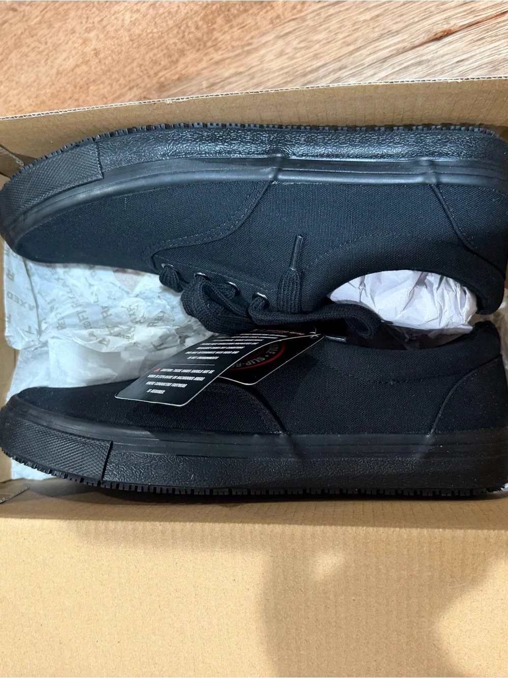 Skechers Men's Black Lace-Up Casual Sneaker